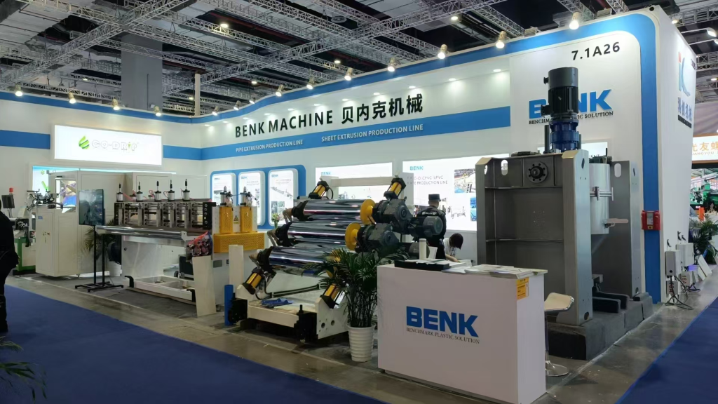 The BENK company brought some of its classic products to the exhibition in Shanghai