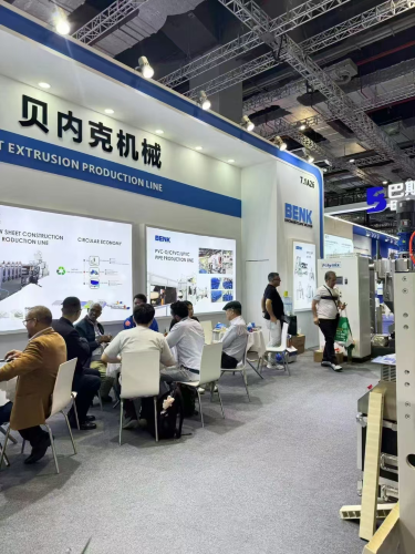 Our company’s booth at the Shanghai International Rubber & Plastics Exhibition