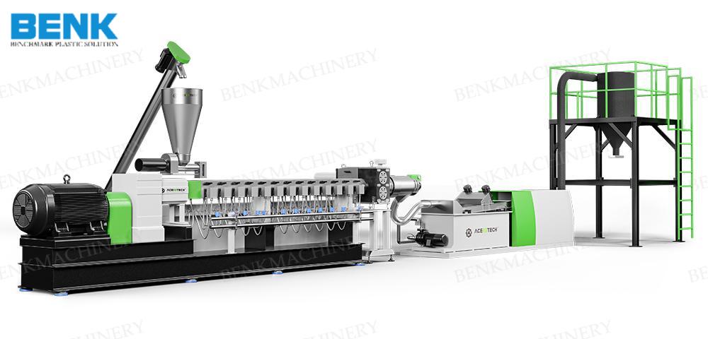 the line function of the extruder characteristics